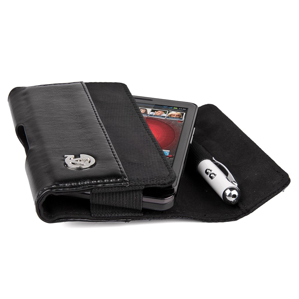 Portola Carrying Holster w/Belt Clip and Stylus Holder (Black)
